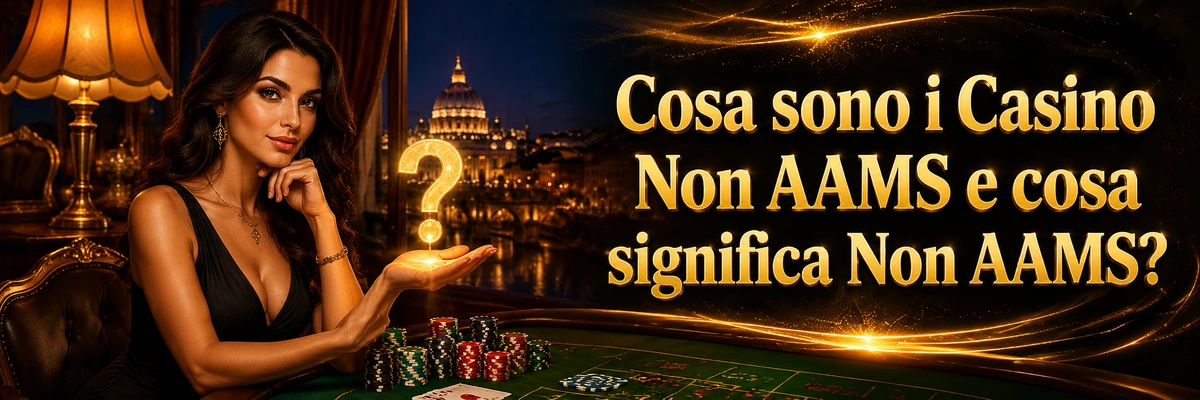 Cosa sono i Casino Non AAMS e cosa significa Non AAMS