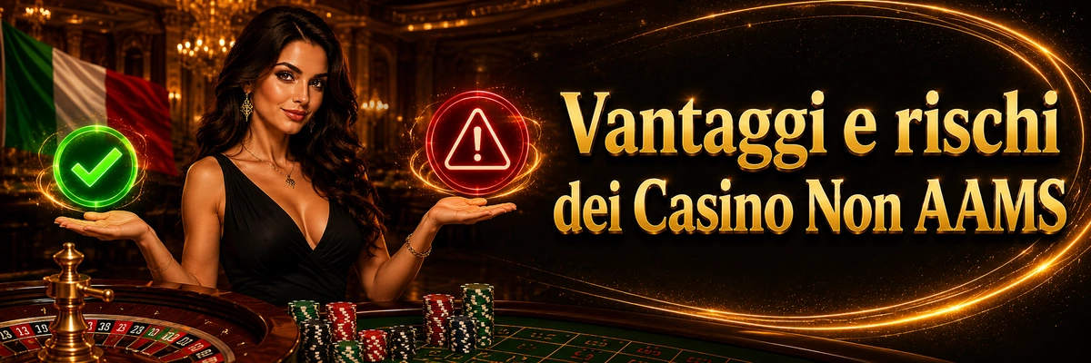 Vantaggi e rischi dei Casino Non AAMS